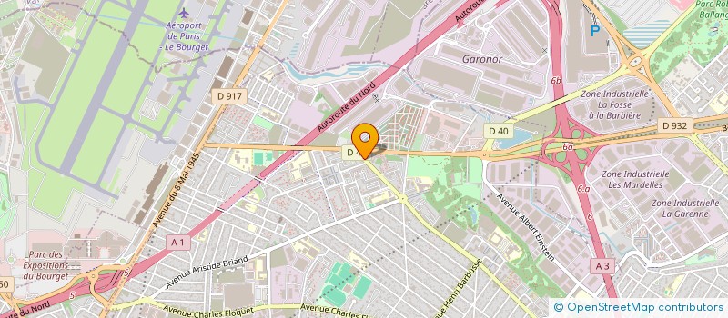 localisation de l'entreprise FANIJE à LE BLANC-MESNIL