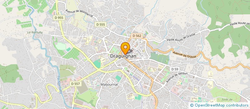 localisation de l'entreprise FANILEX  DRAGUIGNAN