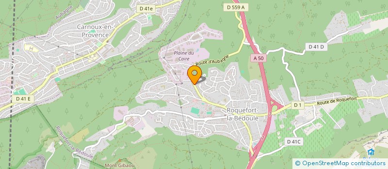 localisation de l'entreprise FANIR  ROQUEFORT-LA-BEDOULE