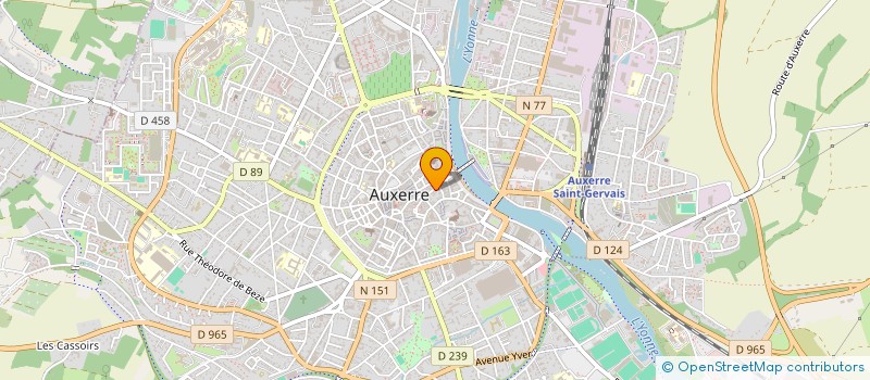localisation de l'entreprise FANIZUEP à AUXERRE
