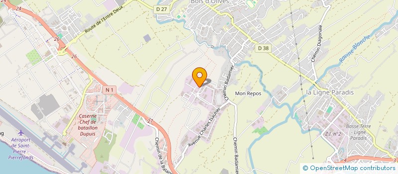 localisation de l'entreprise FANJAN  SAINT-PIERRE