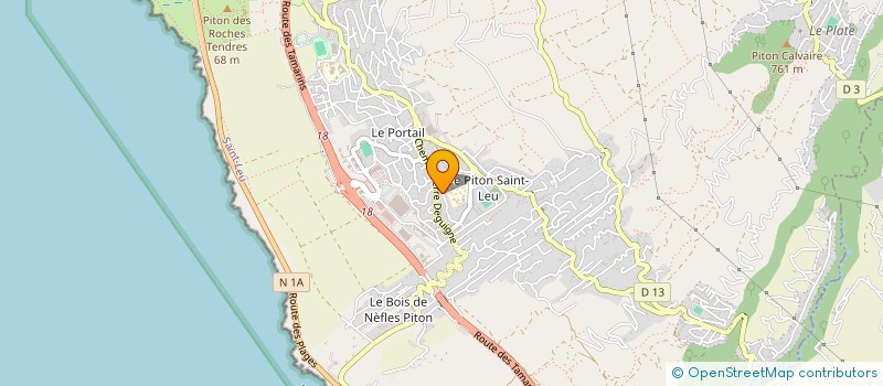 localisation de l'entreprise FANM I LEV à SAINT-LEU