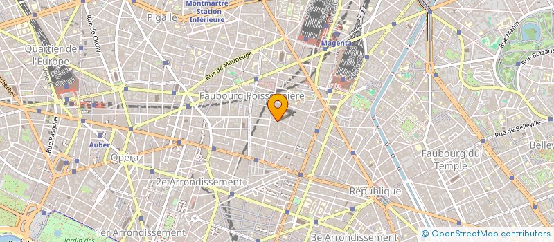 localisation de l'entreprise FANN MODE SARL à PARIS