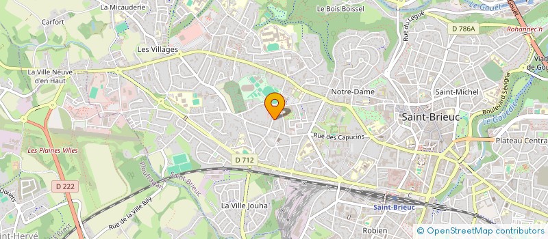 localisation de l'entreprise FANNFACT à SAINT-BRIEUC