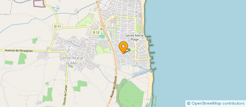 localisation de l'entreprise FANNY à SAINTE-MARIE-LA-MER