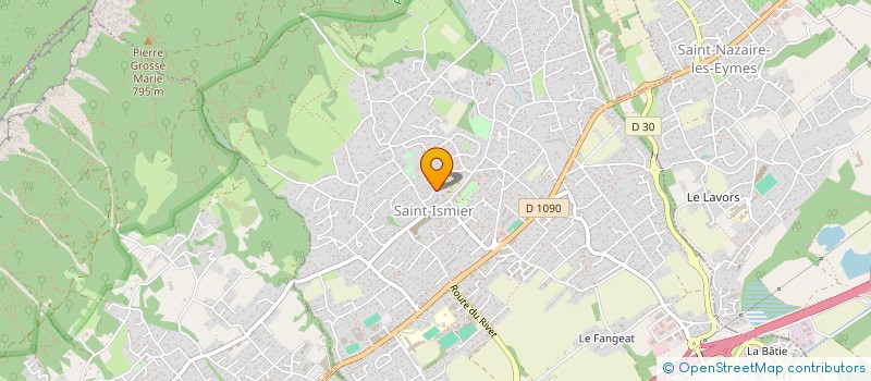 localisation de l'entreprise FANNY à SAINT-ISMIER