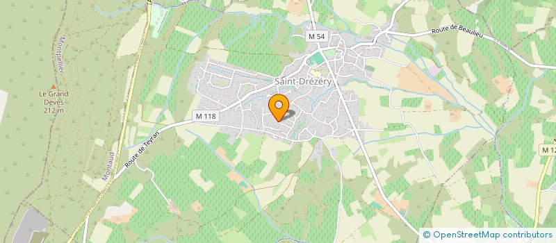 localisation de l'entreprise FANNY  SAINT-DREZERY