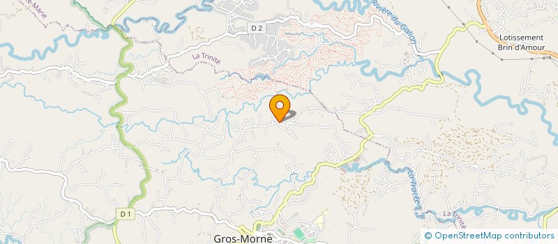 localisation de l'entreprise FANNY  GROS-MORNE