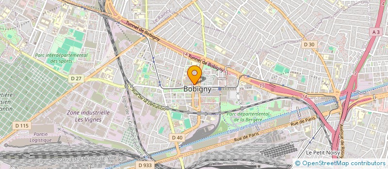 localisation de l'entreprise FANNY  BOBIGNY