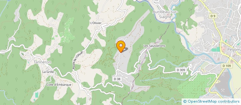 localisation de l'entreprise FANNY  TANNERON