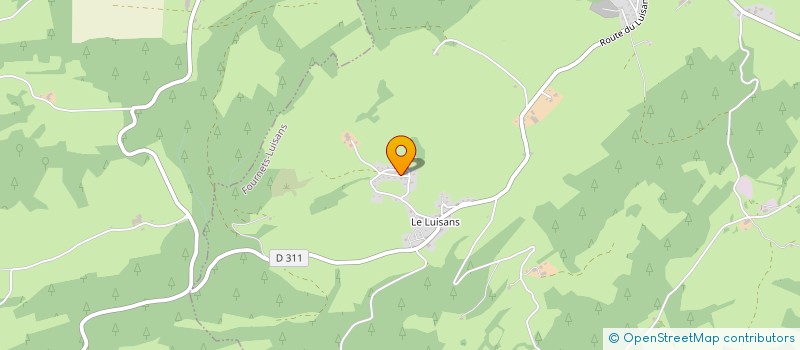 localisation de l'entreprise FANNY  FOURNETS-LUISANS