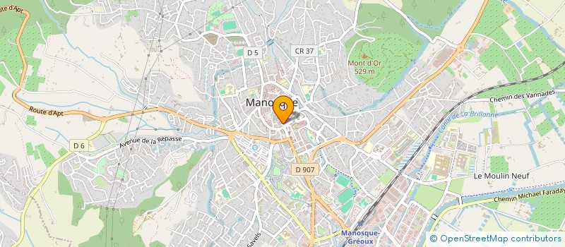 localisation de l'entreprise FANNY à MANOSQUE