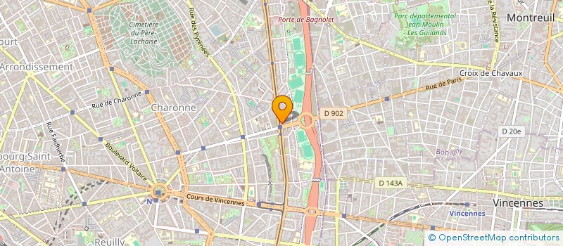 localisation de l'entreprise FANNY ABOUBAKAR SHOTOKAN CLUB  PARIS