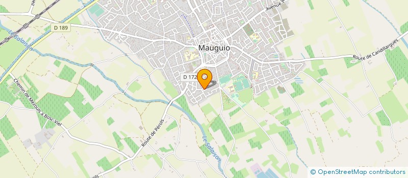 localisation de l'entreprise FANNY BAILLARGUOISE  CANDILLARGUES