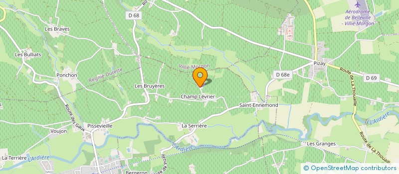 localisation de l'entreprise FANNY DESRAYAUD  CERCIE