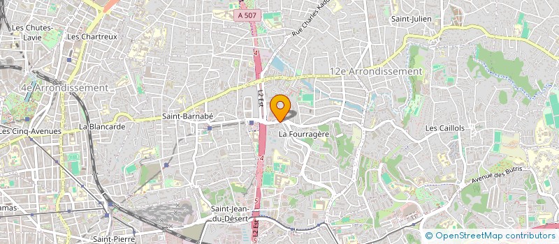 localisation de l'entreprise FANNY ESTHETIQUE à MARSEILLE