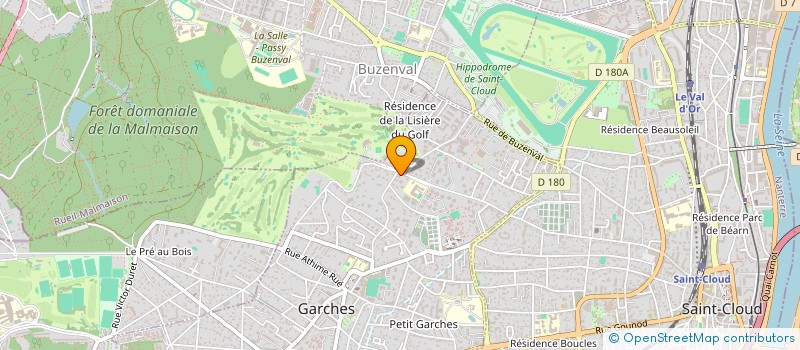 localisation de l'entreprise FANNY FINANCES à GARCHES