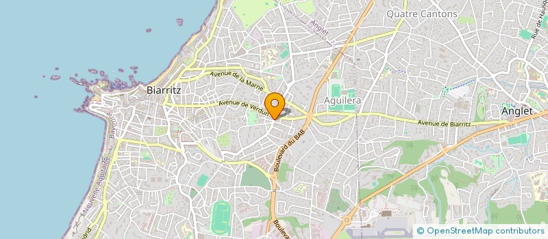 localisation de l'entreprise FANNY MAILLARD à BIARRITZ