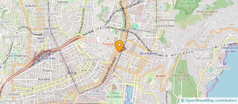 localisation de l'entreprise FANNY SARL à NICE