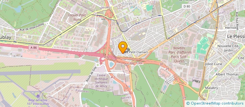 localisation de l'entreprise FANNY VELARDO à CLAMART