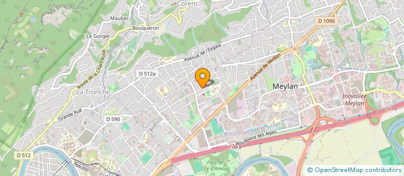 localisation de l'entreprise FANNYKRIS  EYBENS