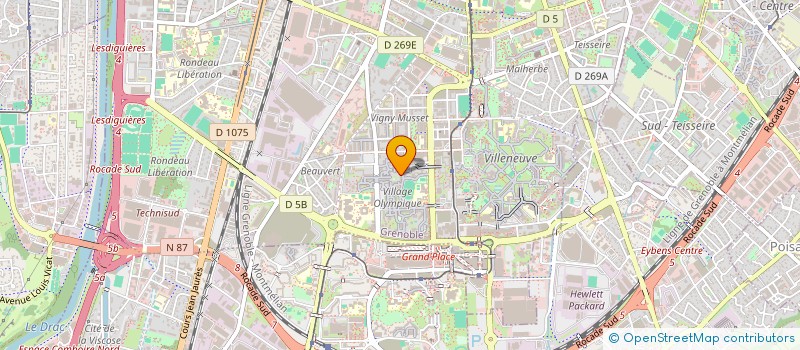 localisation de l'entreprise FANNYSHOP  GRENOBLE