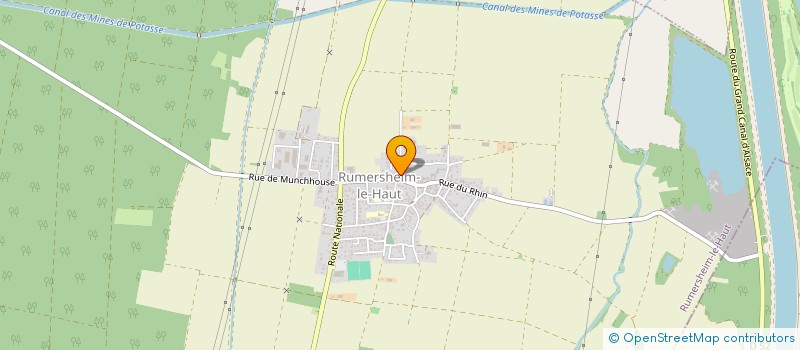 localisation de l'entreprise FANOPI  RUMERSHEIM-LE-HAUT