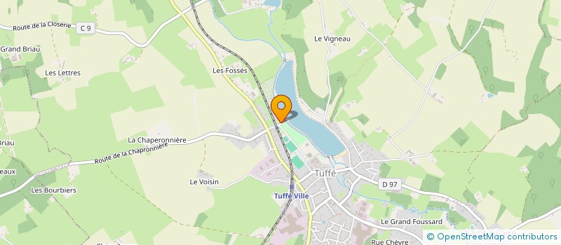 localisation de l'entreprise FANOUKAT  TUFFE VAL DE LA CHERONNE