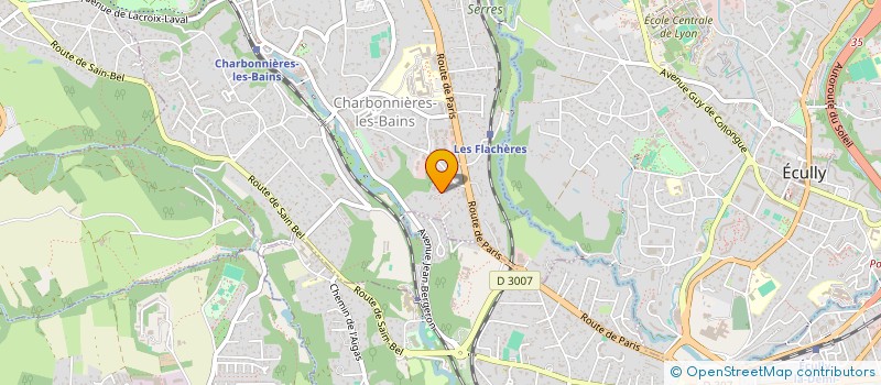 localisation de l'entreprise FANPERANT  LYON