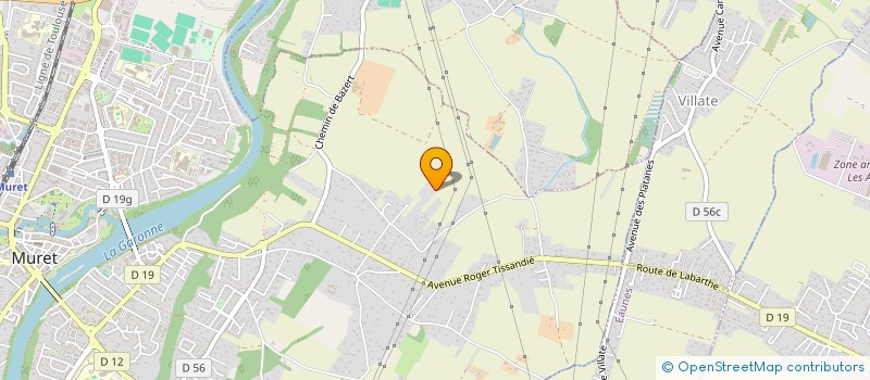 localisation de l'entreprise FANS  MURET