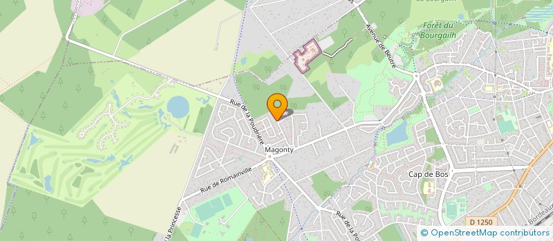 localisation de l'entreprise FANS DE BASSINS & JARDINS à PESSAC
