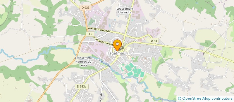 localisation de l'entreprise FANT FERRIERE à HAGETMAU