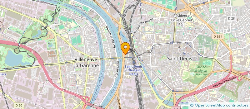 localisation de l'entreprise FANTA & PERE  SAINT-DENIS