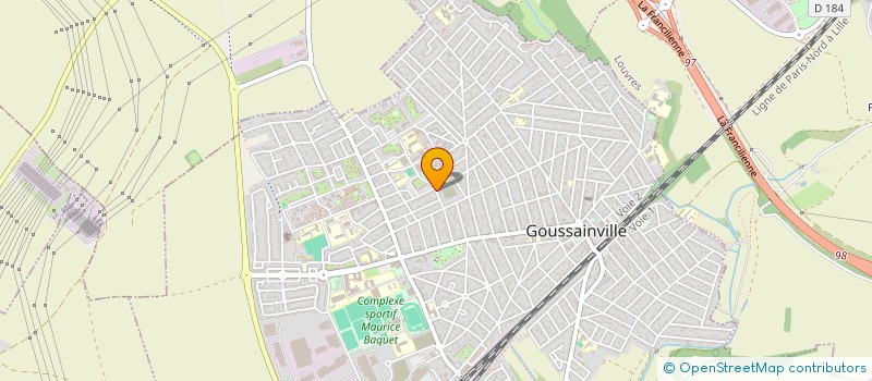 localisation de l'entreprise FANTAGNAGA  GOUSSAINVILLE