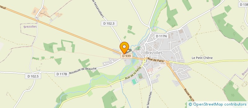 localisation de l'entreprise FANTAISIE-NET à BREZOLLES