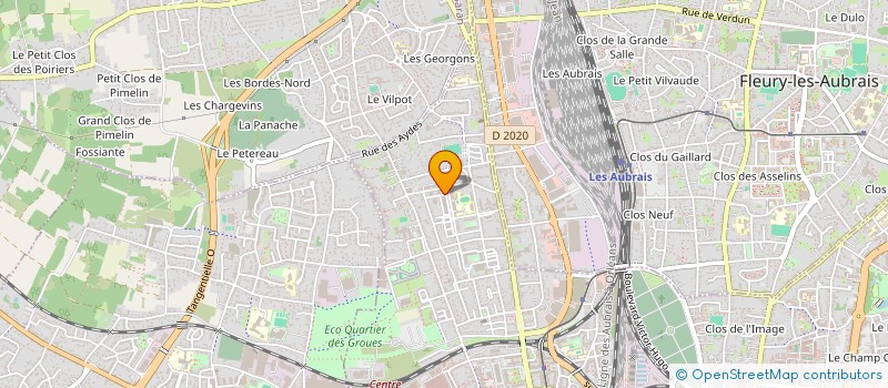 localisation de l'entreprise FANTAISIUM à ORLEANS