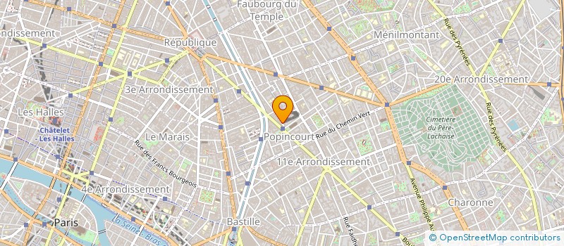 localisation de l'entreprise FANTASIA  PARIS