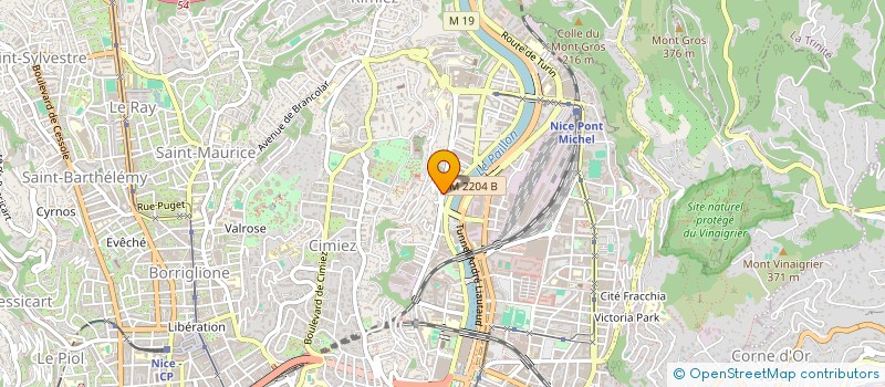 localisation de l'entreprise FANTASIA  NICE