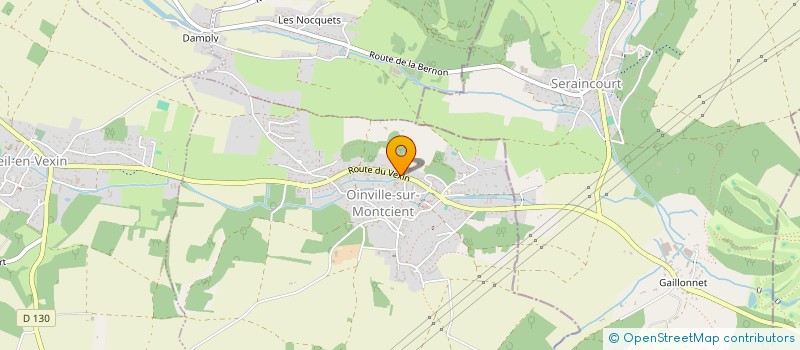 localisation de l'entreprise FANTASSINS DE FRANCE  OINVILLE-SUR-MONTCIENT