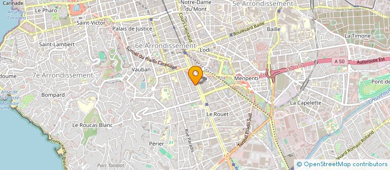 localisation de l'entreprise FANTASTICO NET à MARSEILLE