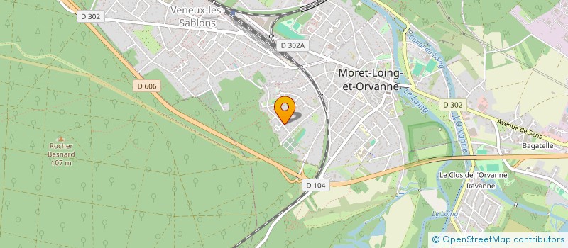 localisation de l'entreprise FANTASY FACTORIES  MORET-LOING-ET-ORVANNE