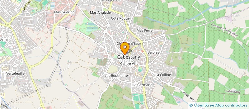 localisation de l'entreprise FANTASY LIVE 1 à CABESTANY