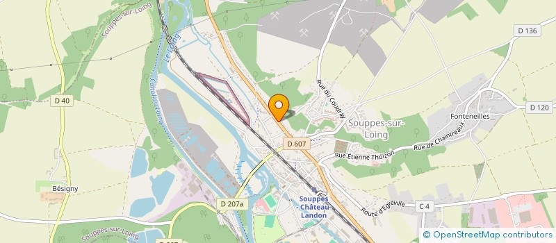 localisation de l'entreprise FANTASY PLANET  SOUPPES-SUR-LOING