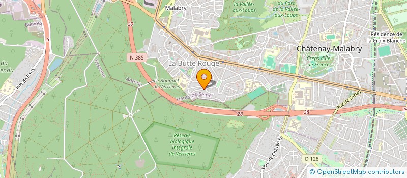 localisation de l'entreprise FANTAZY & CO à CHATENAY-MALABRY