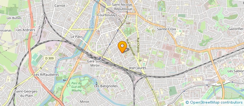 localisation de l'entreprise FANTEESTIK à LE MANS