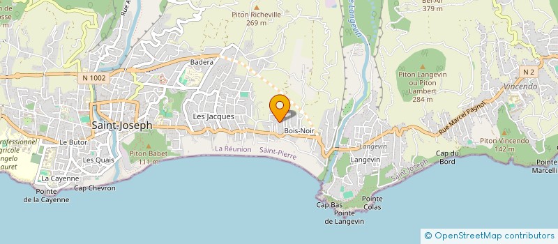 localisation de l'entreprise FANTEZI à SAINT-JOSEPH
