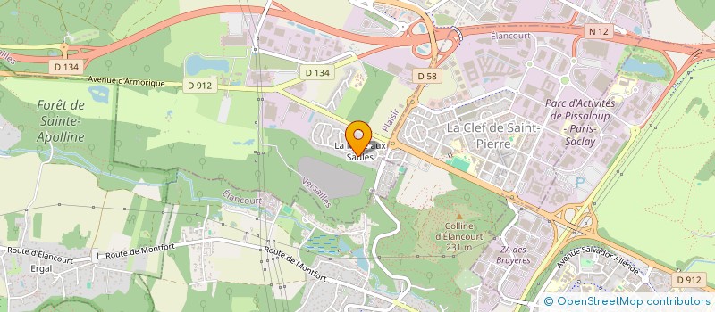 localisation de l'entreprise FANTHI  PLAISIR