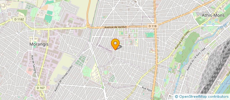 localisation de l'entreprise FANTIK à ATHIS-MONS