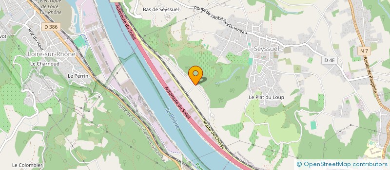 localisation de l'entreprise FANTILU  SEYSSUEL