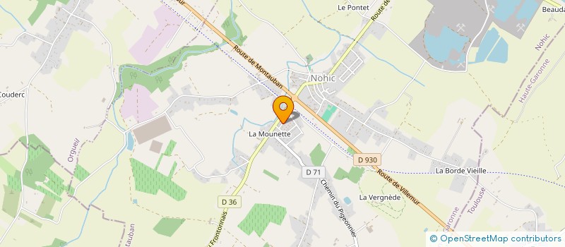 localisation de l'entreprise FANTIN-COSTES  NOHIC